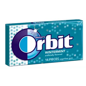 Orbit Gum Wintermint Flavor (12 Packs Per Box)
