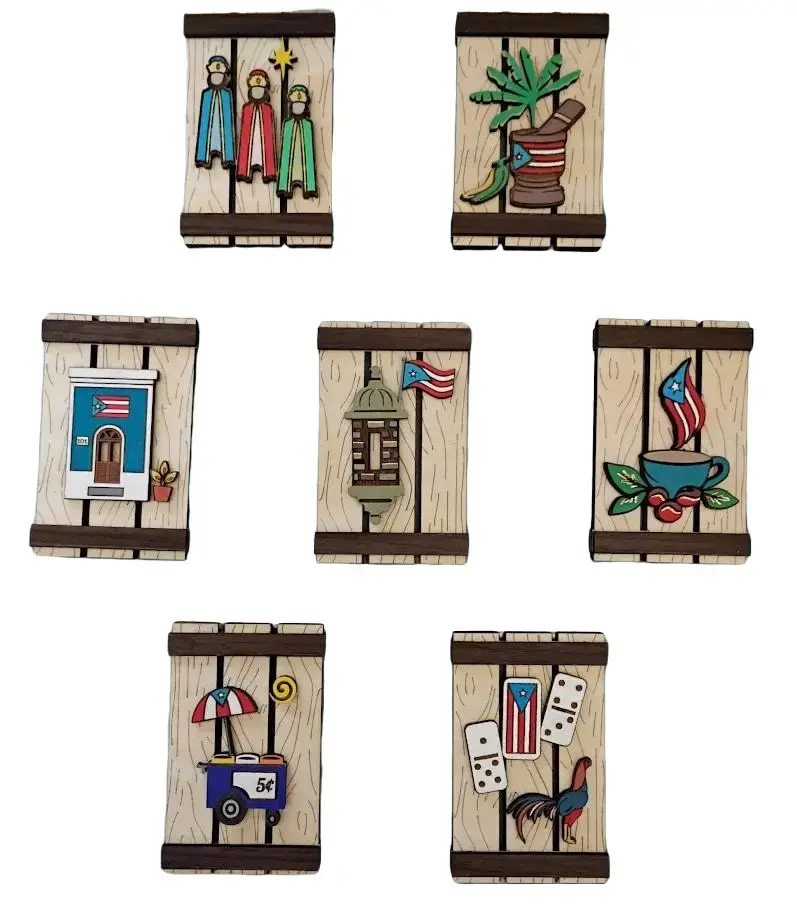 Puerto Rico Fridge Magnets
