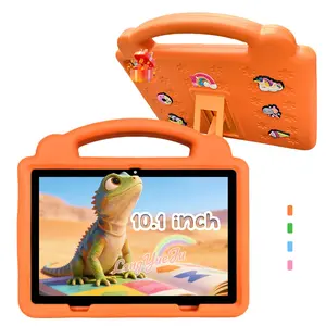 【TikTok Shop Spring New Arrivals】10.1" Android Touchscreen Tablet for Family: Dual Cameras, Protective Case Included, IWAWA Parental Control Learning Software, Fun & Study, Lightweight Design, WiFi Ready, Perfect Holiday Gift (No Charger)