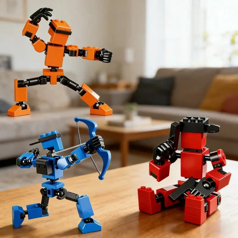 Creative Multi-Jointed Movable Shapeshift Robot 3.0 3D Printed Mannequin Dummy Action Model Doll Toy Kids Figure Decora Boy Gift