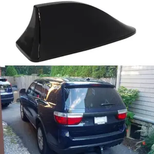 For Dodge Durango Car Roof Radio AM/FM Signal Shark Fin Antenna Aerial Cap Black