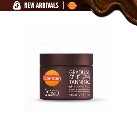 Gradual Self Tanning Body Butter, Shimmering Buildable Glow, 6.7oz