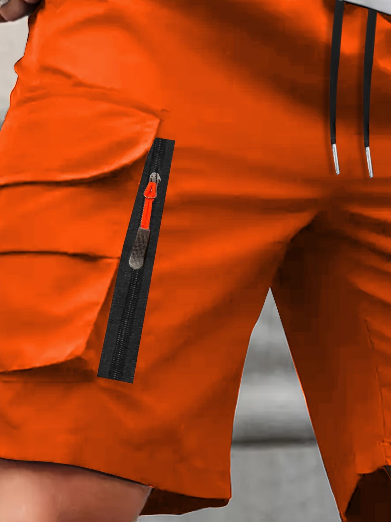 Men’s New Cargo Shorts 3-PackMen's summerZippered pocket.Loose.Outdoor Sports Knee-Length Casual Shorts