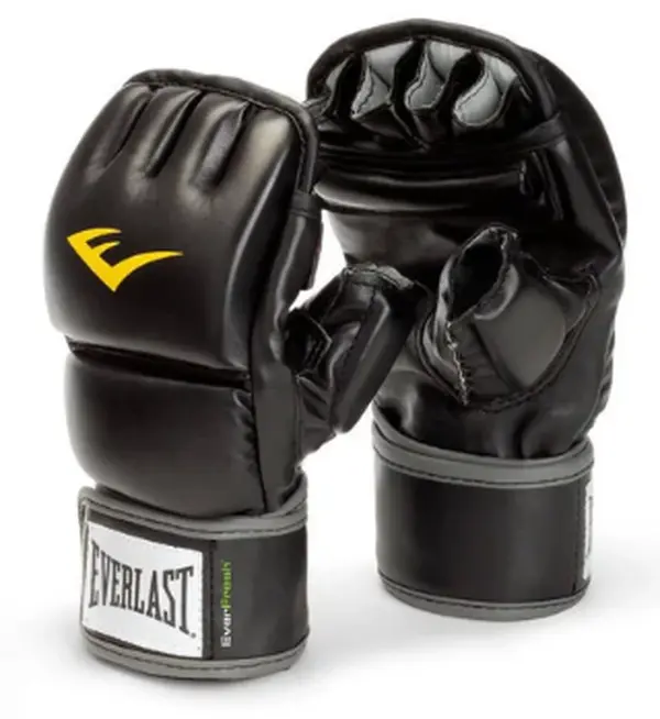Unisex Open-Fingered Wrist Wrap Heavy Bag Gloves - S/M (Small/Medium) for Adults, Heavy Bag Workouts, Reflex Training, No, Knuckle Protection
