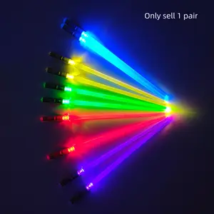 Light Saber Chopsticks LED, Unique Dining Utensils, Brighten Your Meal Time, Innovative Kitchen Accessories, Perfect for Fans