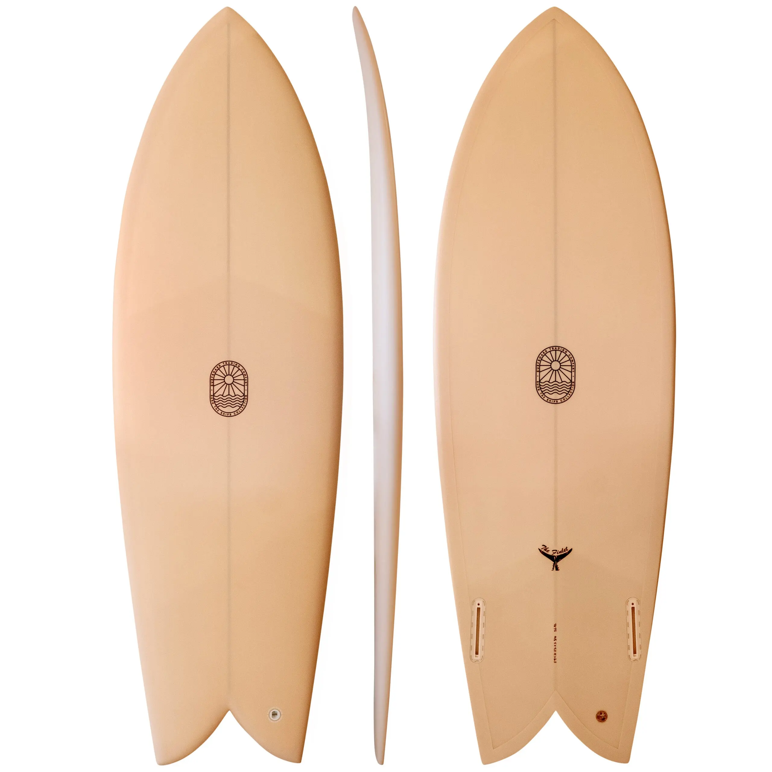 The Finlet Twin Fish – Peach EPS