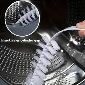 1pc Washing Machine Cleaning Brush, No Disassembly, Suitable for Drum Washers, Deep Clean, Long Handle, Home Care Tool