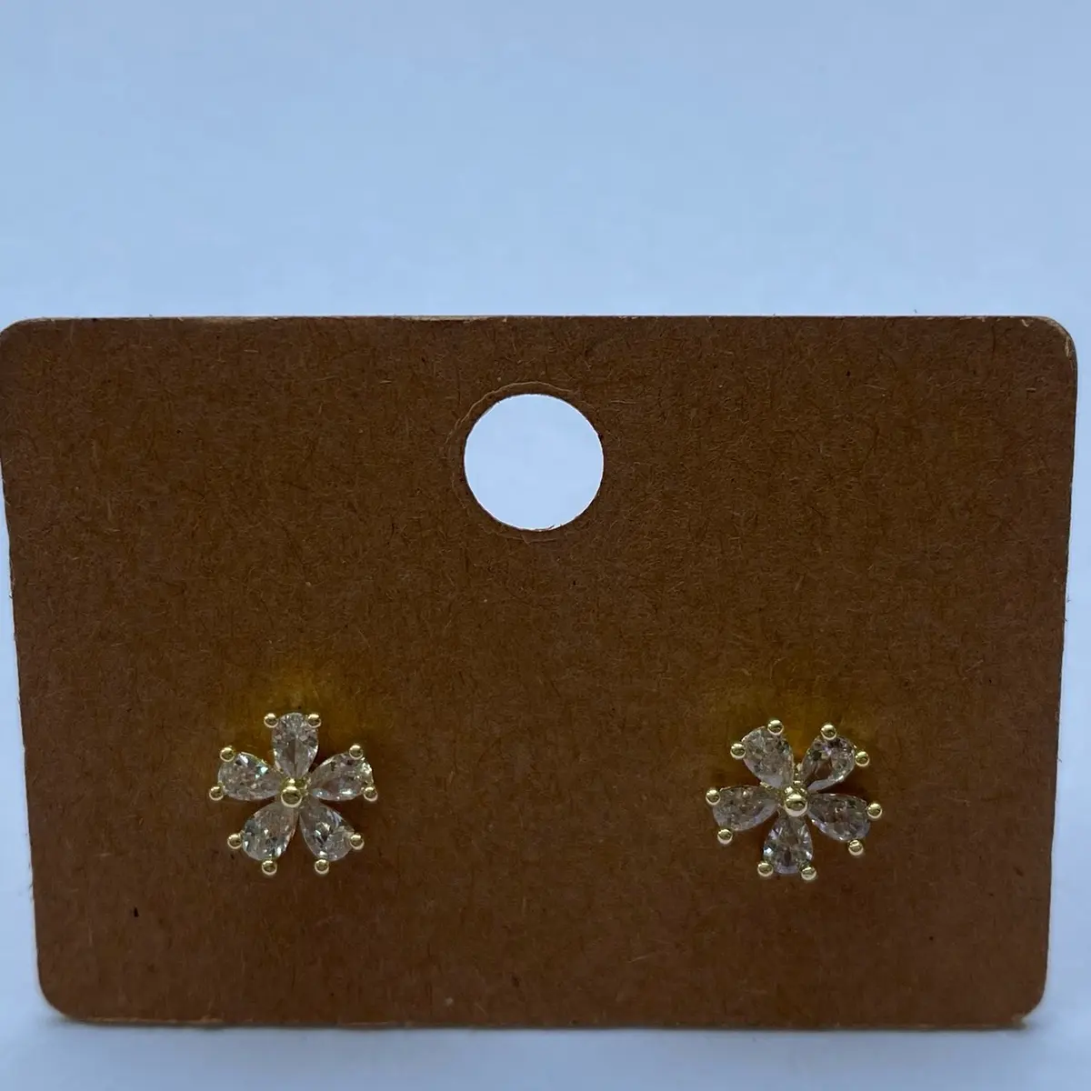 14K Gold Plated Cherry Blossom Earrings!
