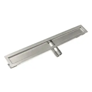 Infinity Drain OCH 6524 SS 24" OC Channel 1" High in Satin Stainless w/TNAS-T