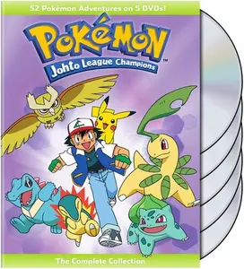 Pokemon: Johto League Champions - The Complete Collection  [DVD Video Disc] Boxed Set, Full Frame