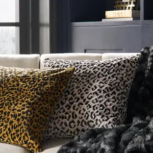 Z Gallerie Tess Leopard Print Pillow 22"