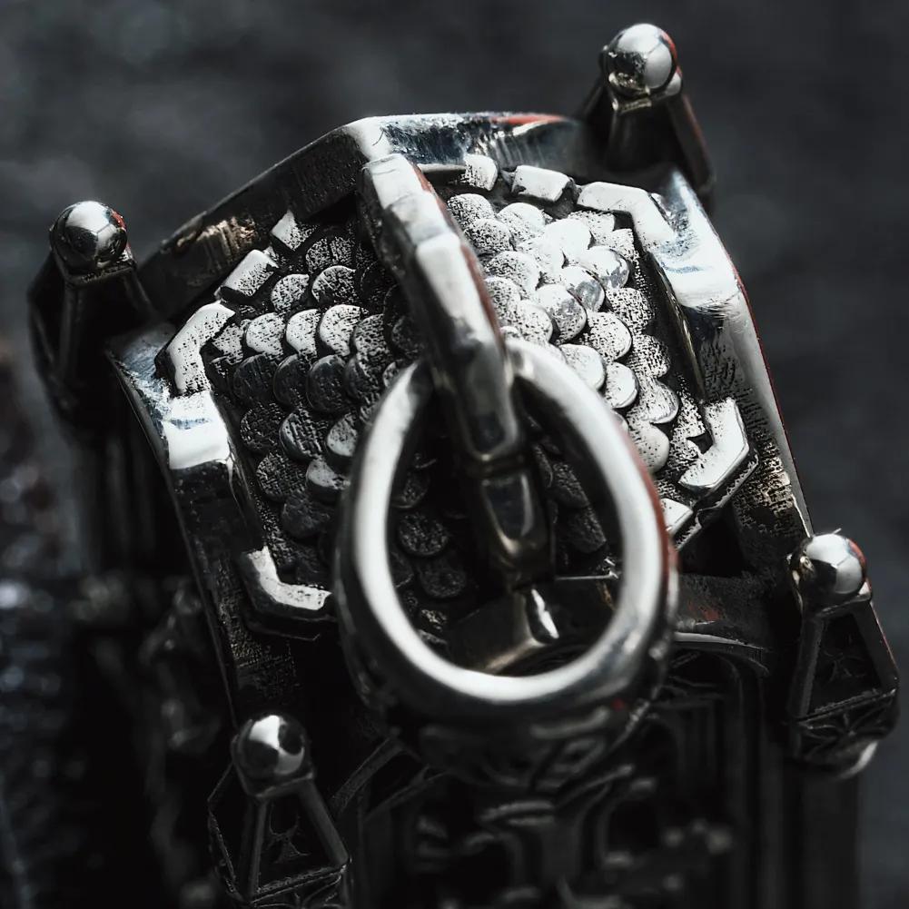 Sanctum Pendant in White Bronze