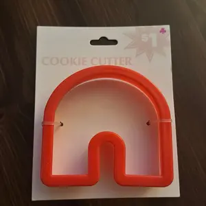 Plastic Cookie Cutter, Food-Grade Baking Tool for Cake Decoration