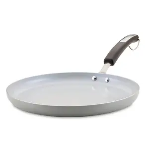 Farberware Eco Advantage 11.25-Inch Recycled Aluminum Ceramic Nonstick Griddle for Healthy Cooking & Oven Safe to 350°F