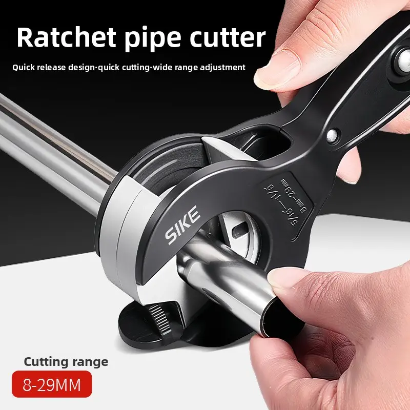 ratchet pipe cutter 8-29mm air-conditioned copper tube aluminum tube thin wall tube bearing type pipe cutter fast pipe cutter spacesaving tools
