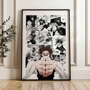 Choso Poster JJK Curated Manga Panels Anime Lovers Wall Art Print All Sizes - No Frame