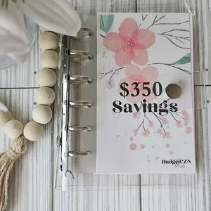 $350 savings binder|Mini monthly savings binder|low income savings binder