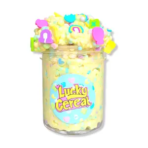Lucky Cereal Slime – Crunchy Floam Slime with Foam Beads