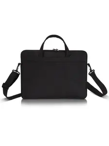 Premium Business Laptop Bag (15.6-16 Inch) - Shockproof with Thick Flannel Lining, Compatible with Apple & Huawei Laptops. Dual-Use: Handheld/Adjustable Shoulder Strap, Ideal for Students & Professionals, Travel & Daily Use