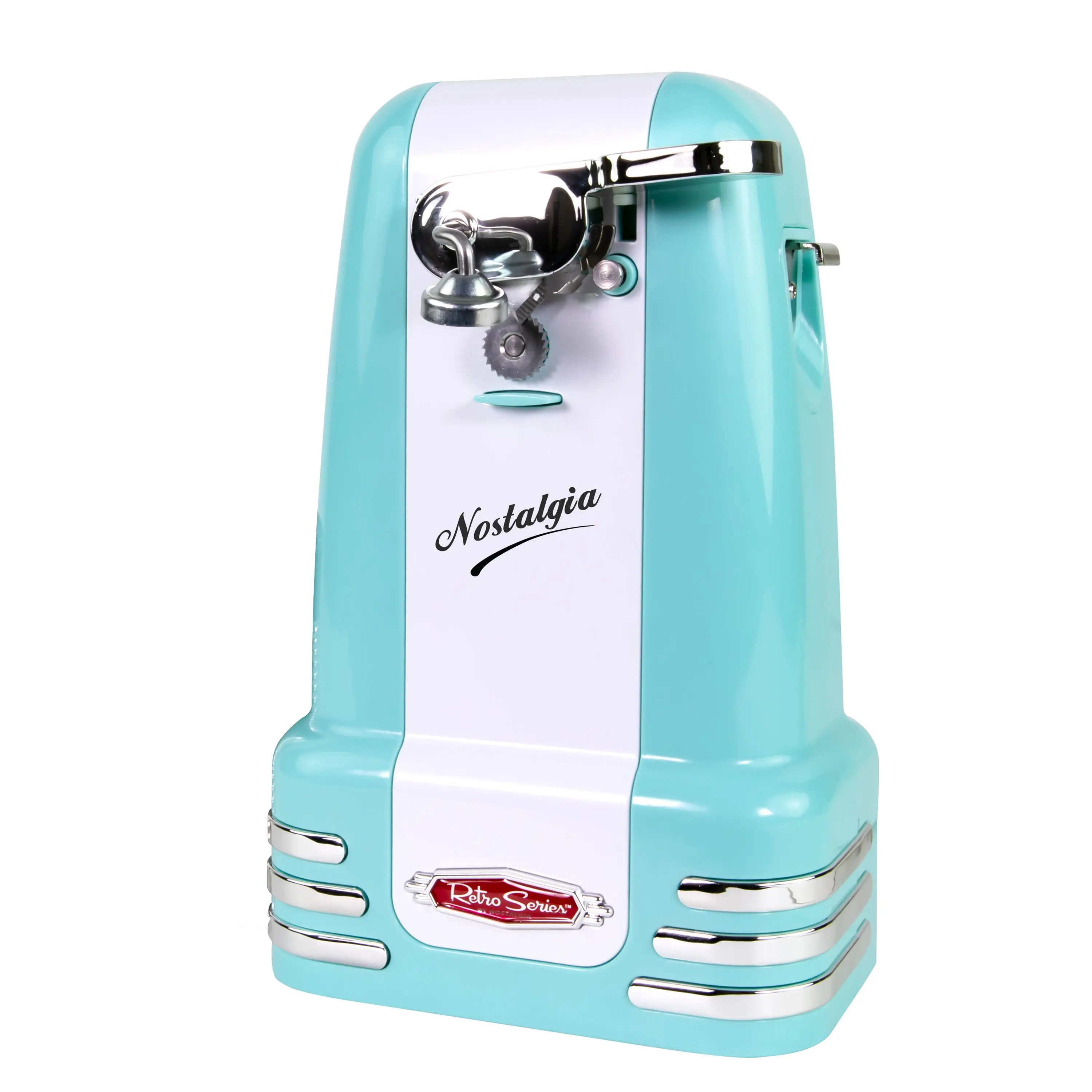 Nostalgia Retro Style Rectangular Single Unit Kitchen Utensil - Multi-Functional Tool with Magnetic Lid Lift for Soda, Bottle and Can Opening Nostalgia Retro Style Rectangular Single Unit Kitchen Utensil - Multi-Functional Tool with Magnetic Lid Lift for Soda, Bottle and Can Opening