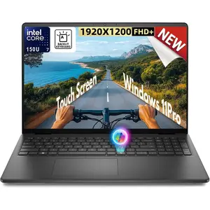 Dell 16-inch Touchscreen Laptop for Work & Study – 16" FHD+ Anti-Glare, 16GB DDR5 RAM, 1TB SSD, Intel 10-Core 7 150U(Up to 5.4GHz), Ai Copilot, Backlit KB, Win 11 Pro, Long Batterie Life