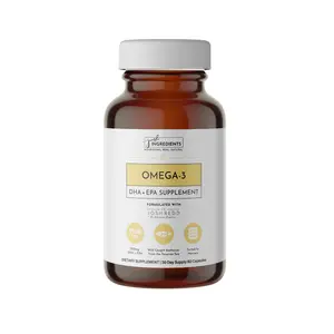 Just Ingredients Omega-3 DHA + EPA Supplement | Brain Health | Can Help Reduce Inflammation | Eye and Gut Health | Joint and Heart Health