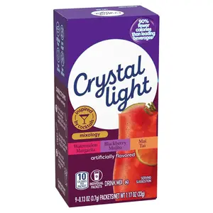 Crystal Light Mixology Variety Pack Drink Mix, 9 Single Serve Packets per Box