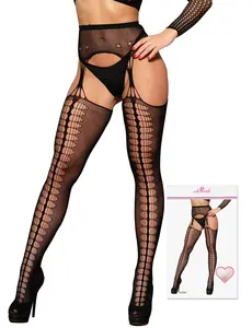 Women's Cut Out Suspender Fishnet Tights Hollow Out Pantyhose  Lady Bottoms Seasons High Easticity Garters Hollow Womenswear Lingerie sexy costume Women Plus