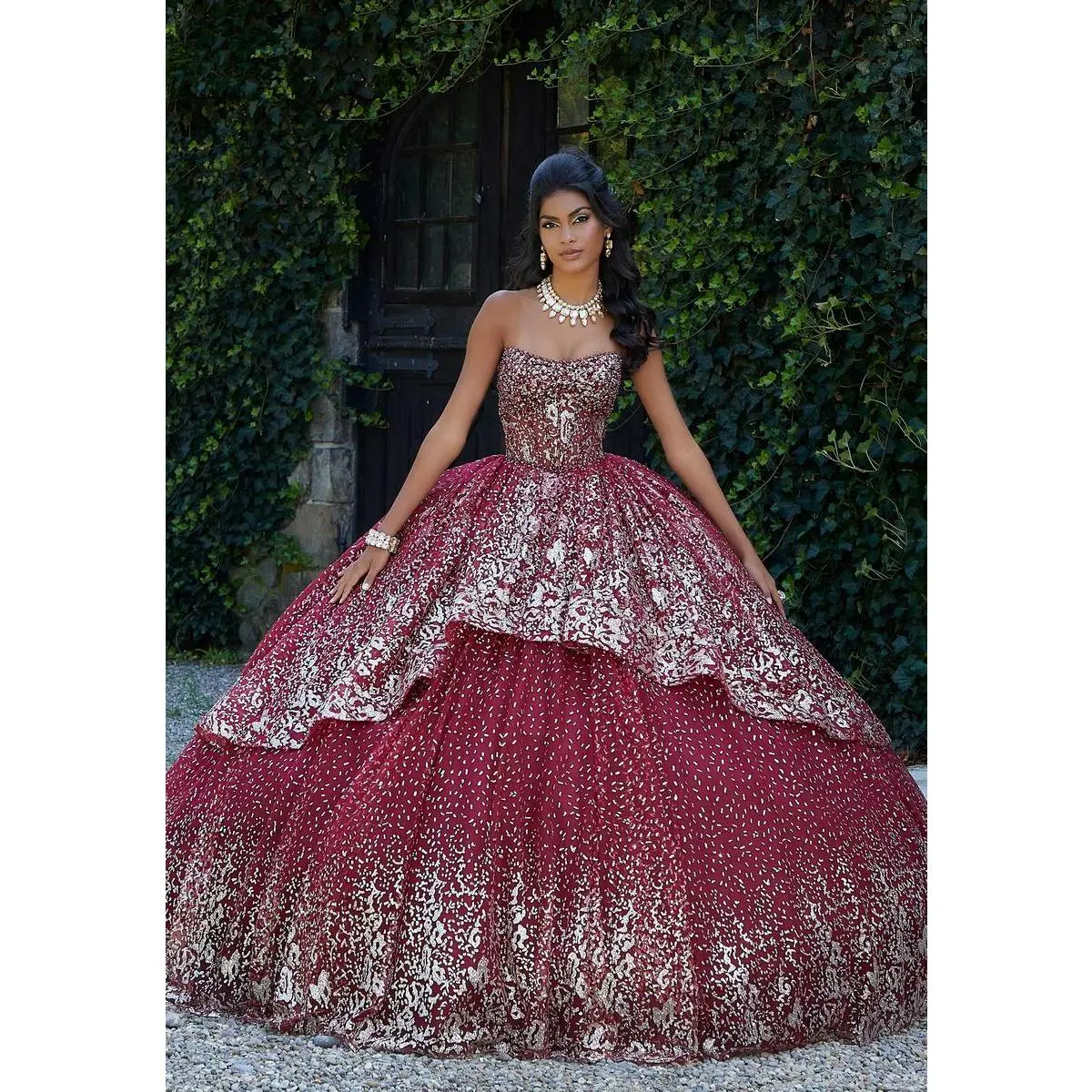 Vizcaya by Morilee Glitter Quince Dress 89452 - TikTok Shop