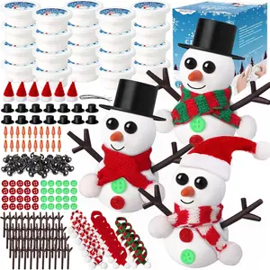 20 Pack Stocking Stuffers for Kids,Christmas Crafts for Kids Bulk,Build a Snowman Crafts Kit Modeling Clay,Christmas Stocking Stuffers Gifts Activities for Boys Girls