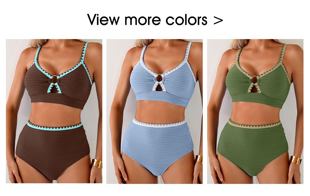 Aleumdr Women's 2 Piece U Wire Cutout Bikini Sets Floral Print High Waisted Swimsuit 2026 Summer Beach Swim Bathing Suit SwimWeek Vacationoutfits Summerstyle Aleumdr Women's 2 Piece U Wire Cutout Bikini Sets Floral Print High Waisted Swimsuit 2026 Summer Beach Swim Bathing Suit SwimWeek Vacationoutfits Summerstyle