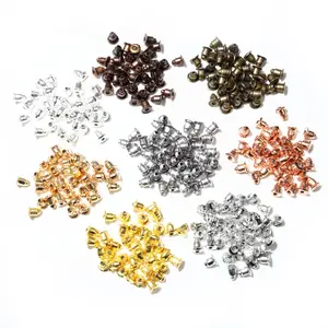 200pcs  bullet Earring Backs Classic 8 Colors Plated Metal Earring Back Plug Earring Settings Base Ear Studs Back