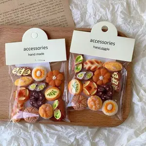 Fridge Magnets Set - 24 Mini Bread-Themed Magnet Cute Magnetic Refrigerator Accessories Small Decorative Kitchen Magnets for Notes, Photos and Organization Home Decor Refrigerator Decorating Magnet