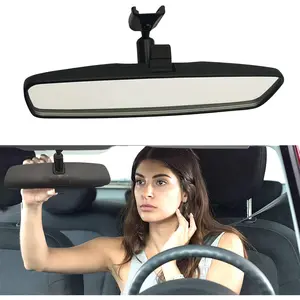 10.6 ''Rear View Mirror, Interior Rearview Mirror Kit Compatible With Toyota Camry Yaris 4Runner Celica MR2 Spyder Prius Tundra Sienna Solara Matrix Ford Focus Party Fusion F150 Dodge Ram Car