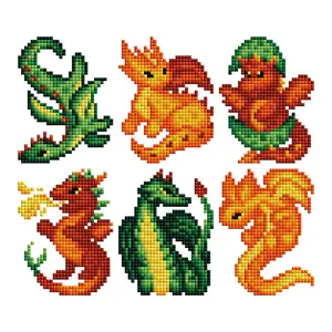Mini Dazzles™ - Dragons Diamond Painting Kit
