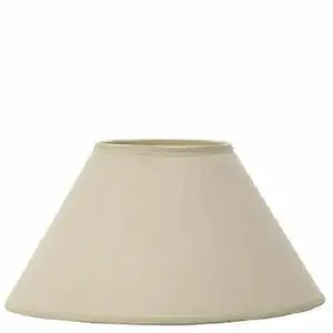 Natural Parchment Linen Chimney Style Lamp Shade – 5" Top, 12" Bottom, 7" Height