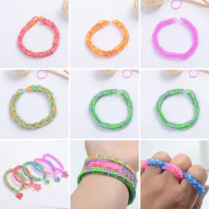 2500+ Rubber Band Bracelet Kit, Loom Bracelet Making Kit for Kids, Rubber Bands Refill Loom Set, Loom Bands Kit,Friendship Bracelet Creativity