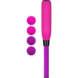 22" Soft Kids Foam Baseball Bat Toys with Balls Gift for Children Toddlers Boys Girls Age 3-5-8 Outdoor Indoor Sport T Ball Game Playing