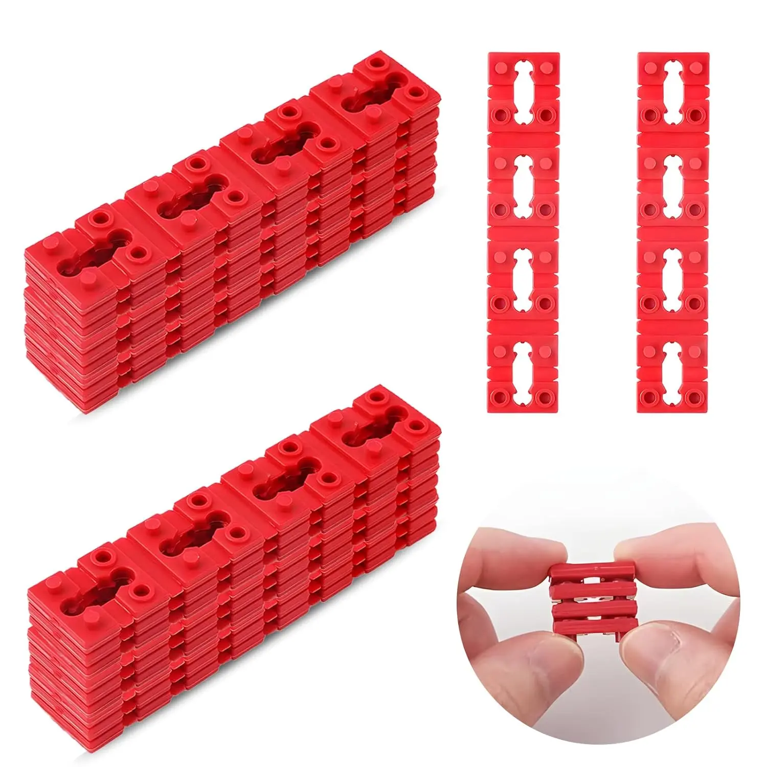 Outlet Spacers for Electrical Box,48PCS Switch and Receptacle Spacers for Loose Outlet Plug Fix, Electrical Extender Outlet Shims Light Switch Spacer#SummerWins