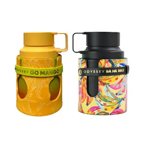 Armaf Odyssey Go Mango & Ba Ha Mas Eau de Parfum Bundle 3.4 Oz | Fresh, Tropical & Long-Lasting Men’s Fragrances Perfume Spray