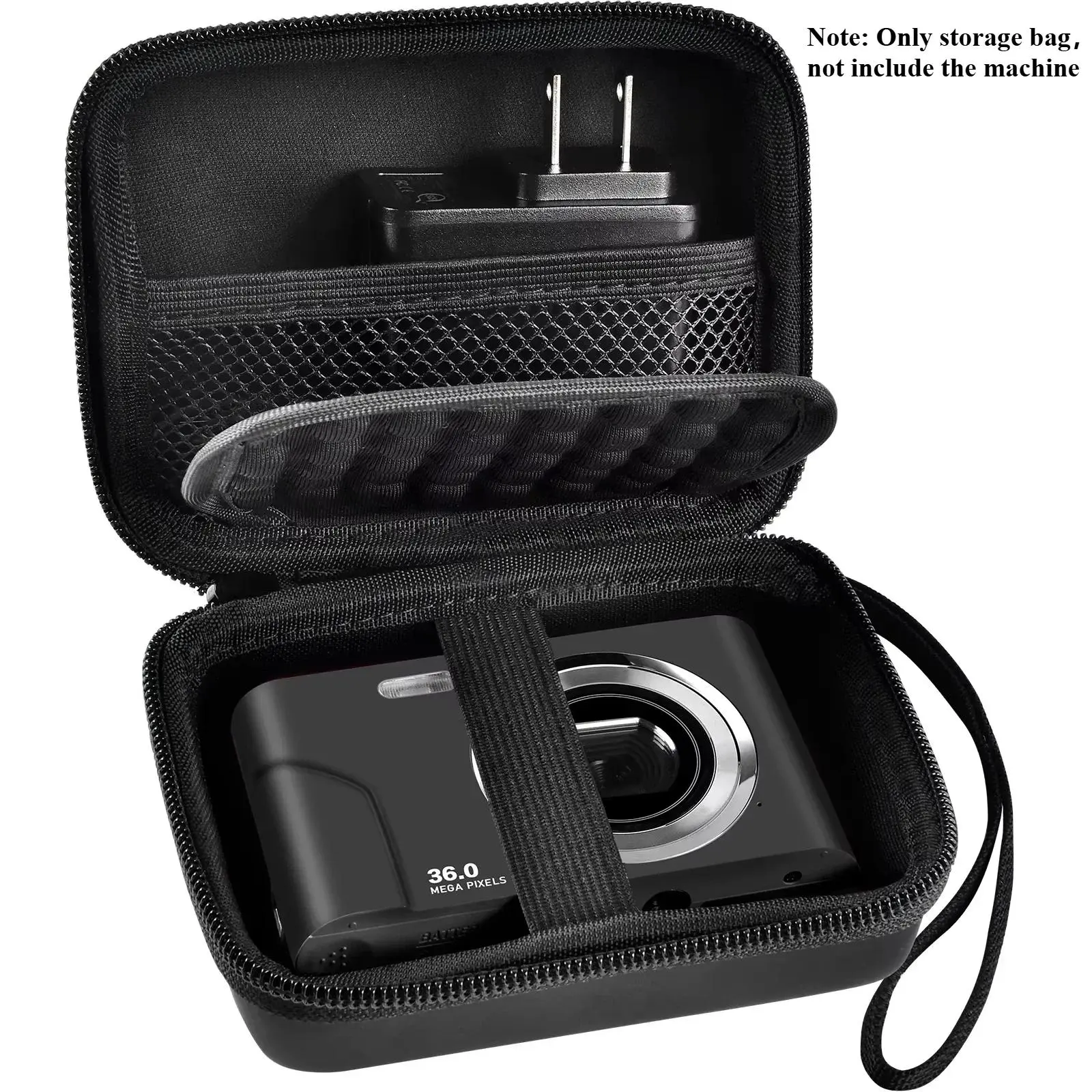 Vlogging Digital Camera Storage Bags Camera Accessories Compatible with Sevenat/for AUTPIRLF/for Lecran/for AbergBest/for Aufoya/for Kodak Pixpro (Bag Only)