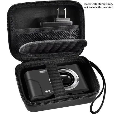 Vlogging Digital Camera Storage Bags Camera Accessories Compatible with Sevenat/for AUTPIRLF/for Lecran/for AbergBest/for Aufoya/for Kodak Pixpro (Bag Only)
