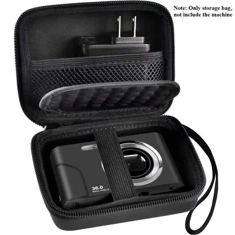 Vlogging Digital Camera Storage Bags Camera Accessories Compatible with Sevenat/for AUTPIRLF/for Lecran/for AbergBest/for Aufoya/for Kodak Pixpro (Bag Only)