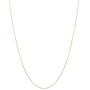 10k Yellow Gold Box Chain (18-inch)
