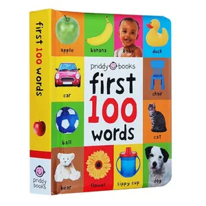 English Board Book, Kids' Educational Storybook, Preschool Learning Book, Durable Paperboard Material, Perfect Gift for Toddlers & Preschoolers