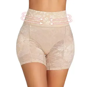 Sexy and elegant padded lace panty Butt Lifter Hip Enhancer Shaper Control High Waist panties underwear