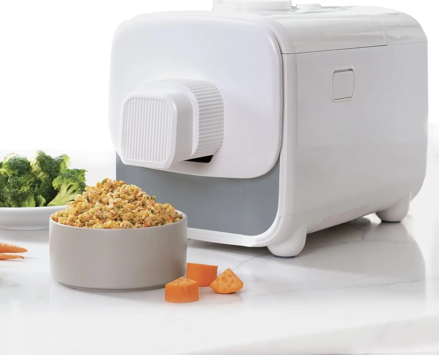 Pet Food Maker - All-in-One 4.5 Quart Multicooker for Fresh Human-Grade Dog & Cat Meals - Automatically Cooks, Mixes, and Dispenses Healthy Homemade Pet Food in Under One Hour