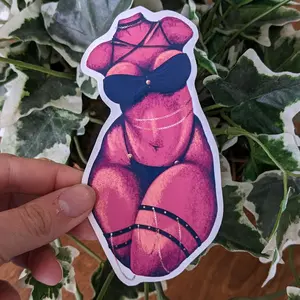 Thick in the Hips Sticker