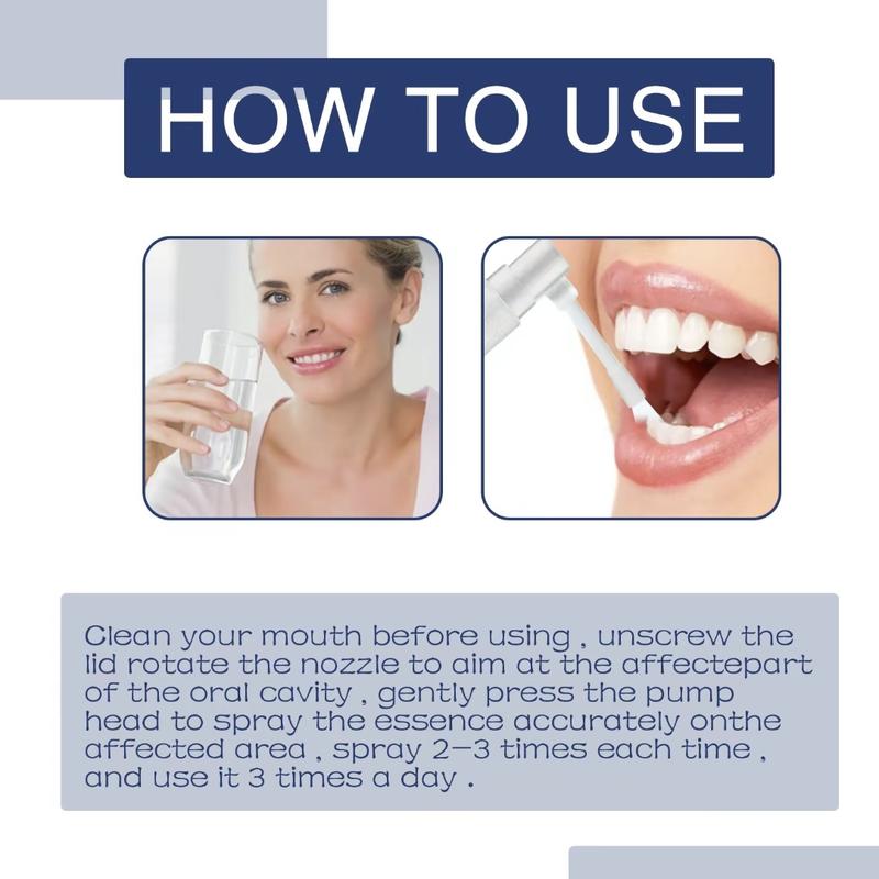 Oral Care Spray - Quick-acting Toothache Relief, Prevents Tooth Decay, Reduces Gum Swelling, Gentle Daily