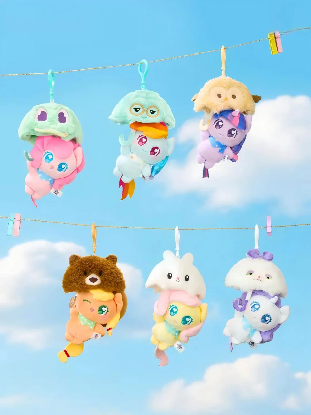 [KAYOU] MLP– Weather Tales Series – Umbrella Plush Pendant